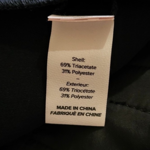 Unworn Cinq A Sept Juliet Wrap Front Straight Leg Trousers in Black - Picture 11 of 11